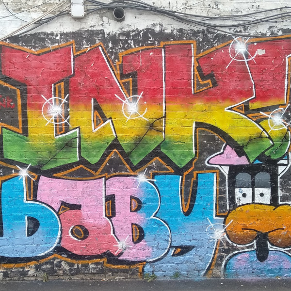 Colourful Graffiti in London
