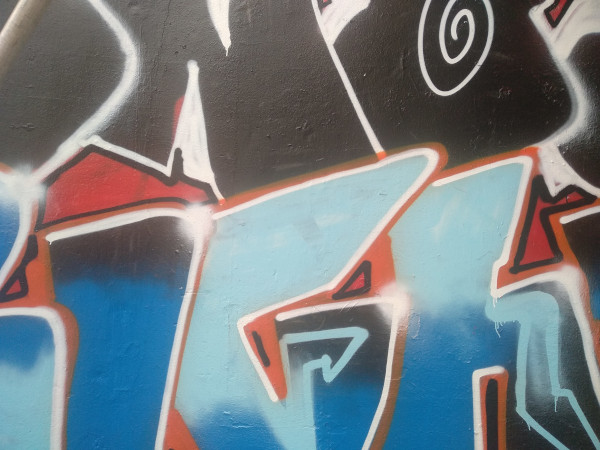 Graffiti detail in Peckham, London